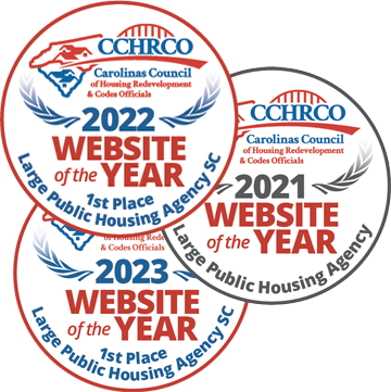 2021, 2022 and 2023 Website of the Year Award Circles